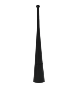 Antenna alluminio a spillo 10cm nera pilot  40181