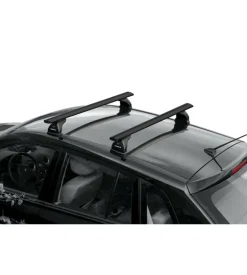 Barre portatutto "evos silenzio black" in alluminio m 120 cm - n15080