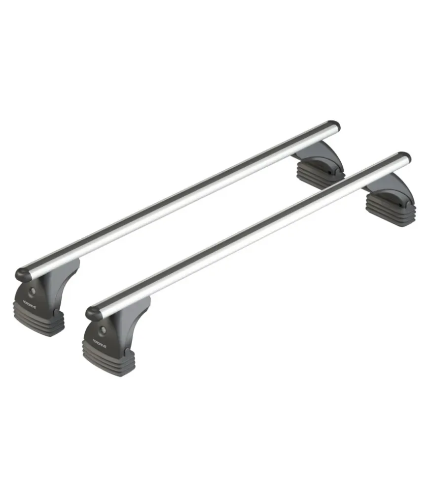 Barre portatutto per auto kit completo nordrive - 018 - alumia m nk018eam
