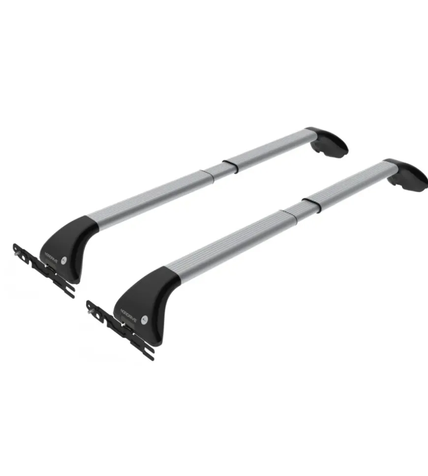Barre portatutto per auto kit completo nordrive - 414 - snap alu s nk414sas