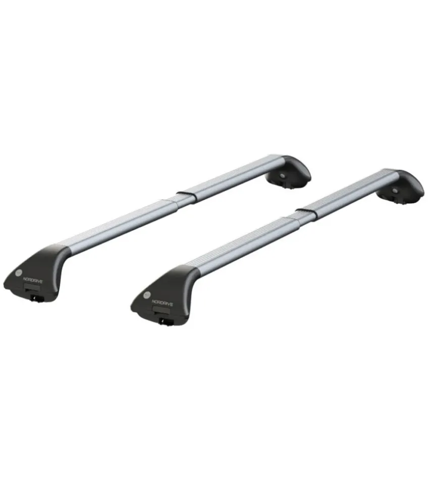 Barre portatutto per auto kit completo nordrive - 416 - snap alu l nk416sal
