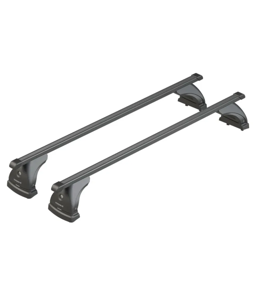 Barre portatutto per auto kit completo nordrive - 124 - quadra m nk124eqm