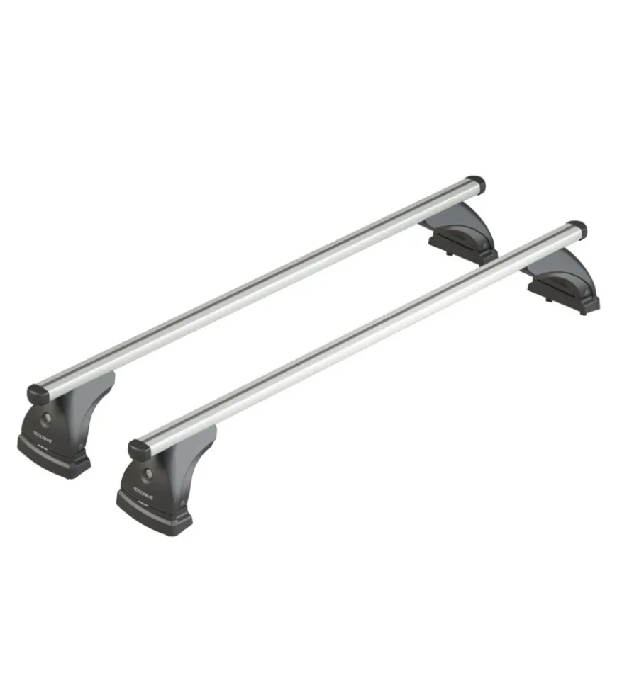 Barre portatutto per auto kit completo nordrive - 109 - helio m nk109ehm