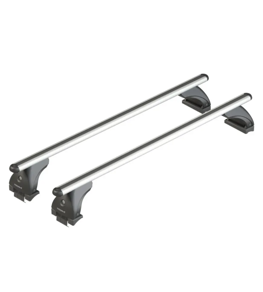 Barre portatutto per auto kit completo nordrive - 045 - alumia l nk045eal