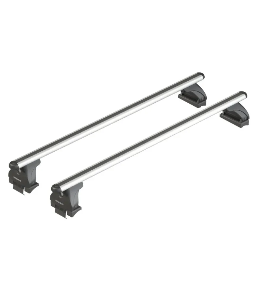 Barre portatutto per auto kit completo nordrive - evos lp - 038 - alumia l nk038lal