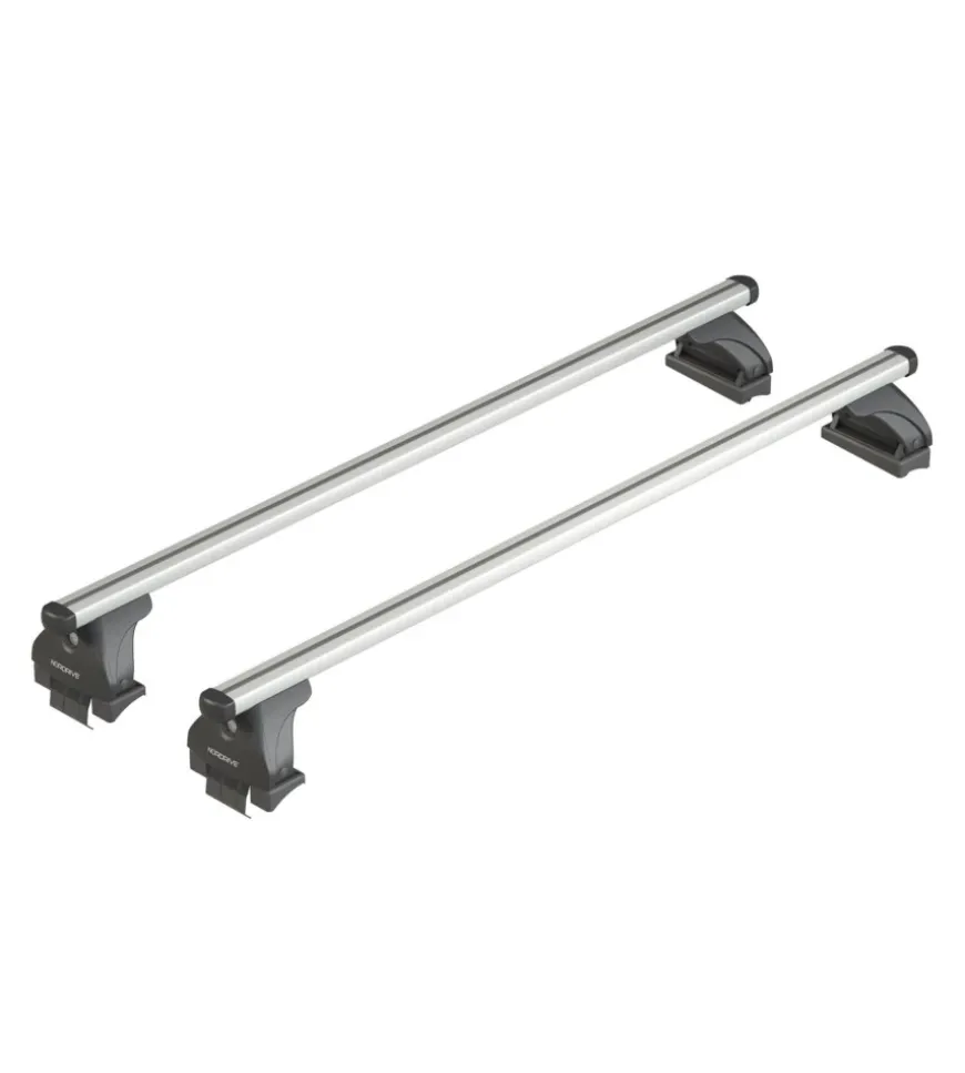 Barre portatutto per auto kit completo nordrive - evos lp - 038 - helio l nk038lhl