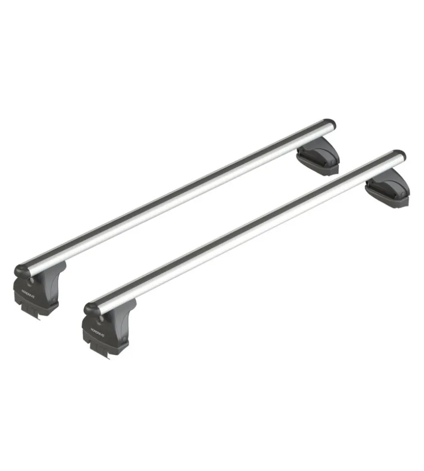 Barre portatutto per auto kit completo nordrive - evos lp - 186 - alumia xl nk186laxl