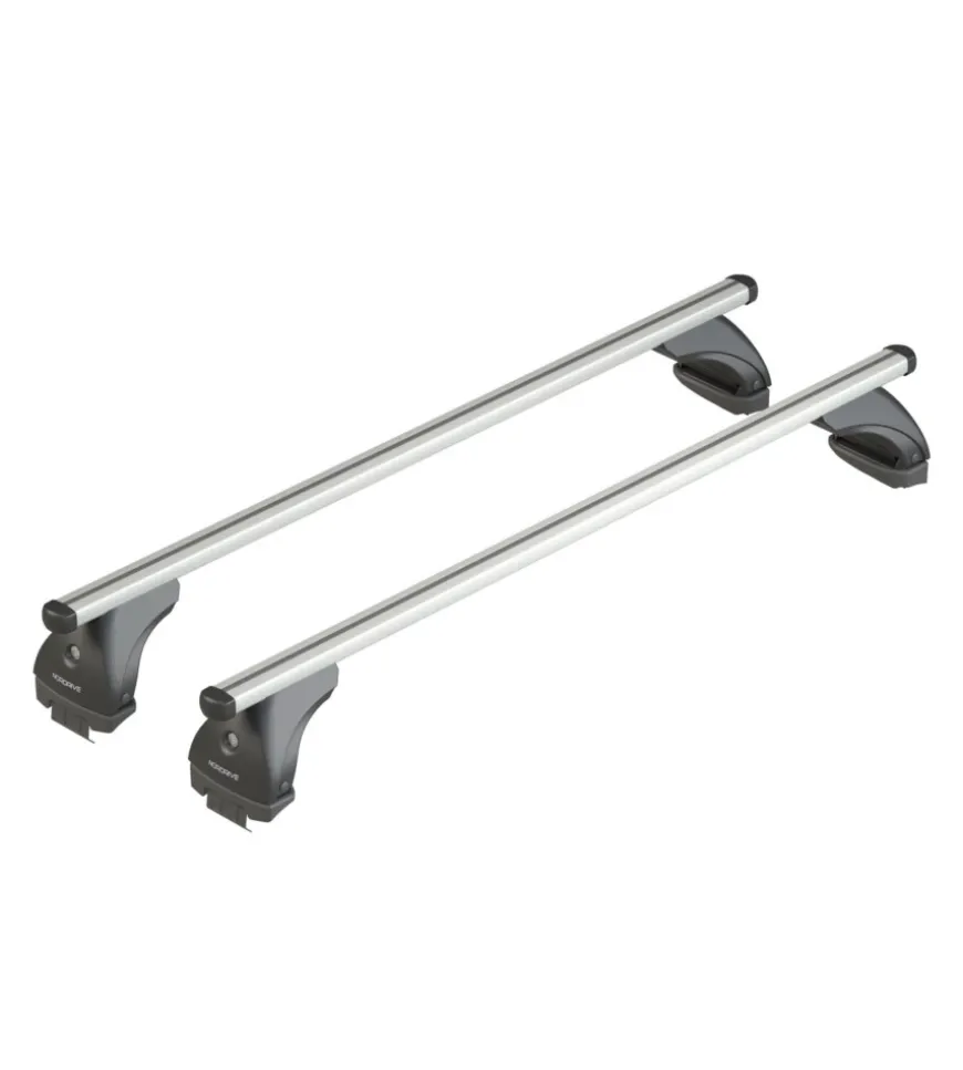Barre portatutto per auto kit completo nordrive - 103 - helio l nk103ehl