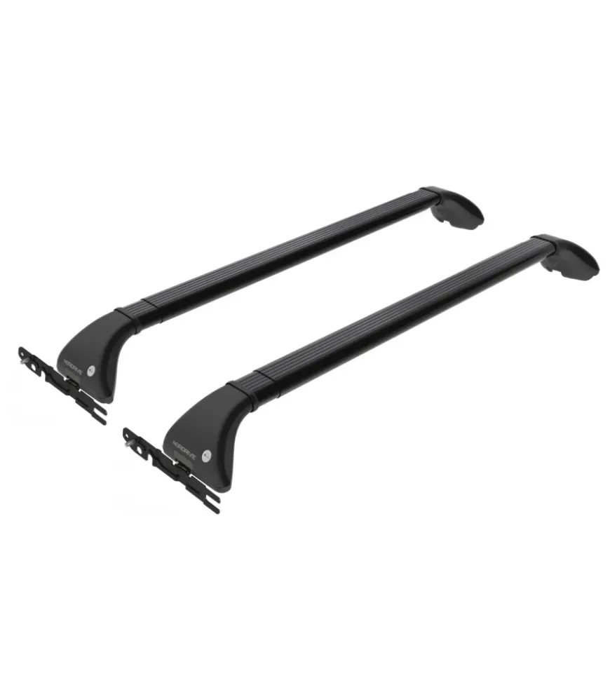 Barre portatutto per auto kit completo nordrive - 414 - snap steel s nk414sss