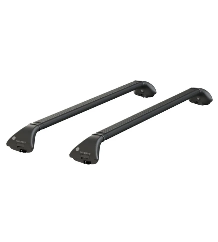 Barre portatutto per auto kit completo nordrive - 417 - snap steel s nk417sss