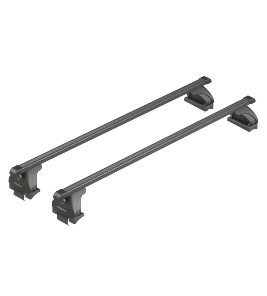 Barre portatutto per auto kit completo nordrive - evos lp - 048 - quadra l nk048lql