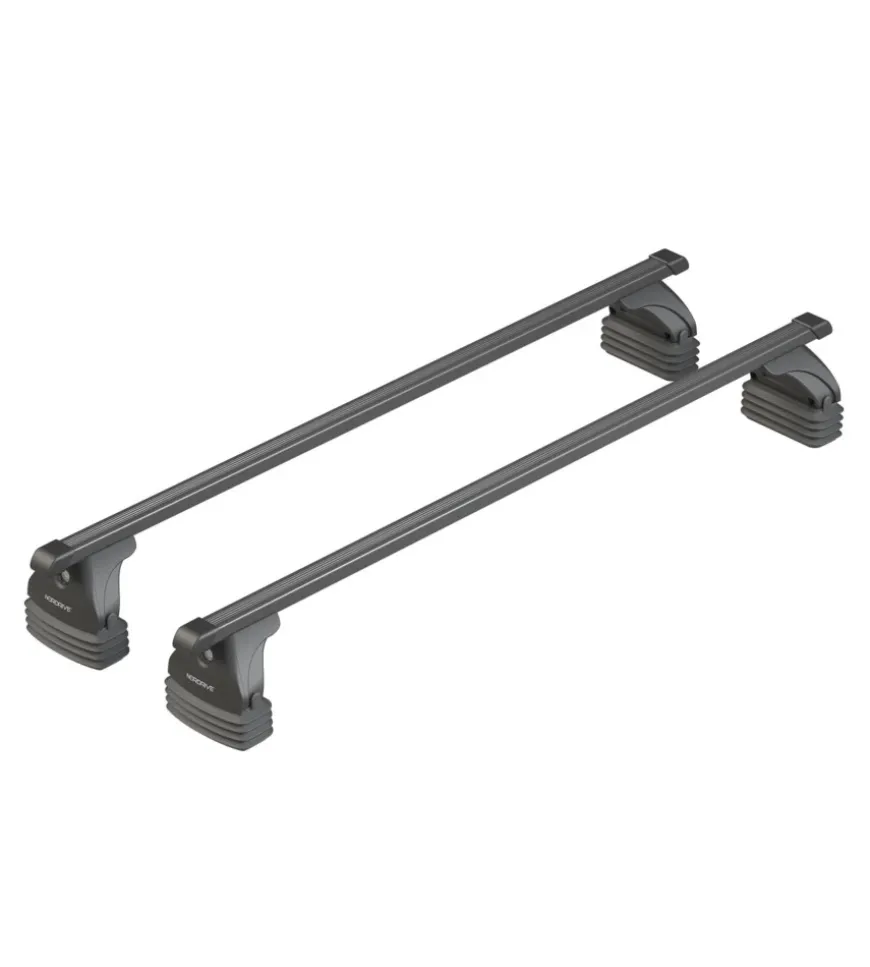 Barre portatutto per auto kit completo nordrive - evos lp - 027 - quadra m nk027lqm