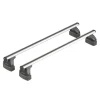 Barre portatutto per auto kit completo nordrive - evos lp - 037 - alumia m  nk037lam
