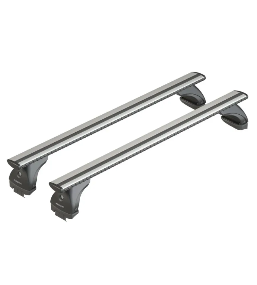 Barre portatutto per auto kit completo nordrive - evos - 101 - silenzio s nk101ess