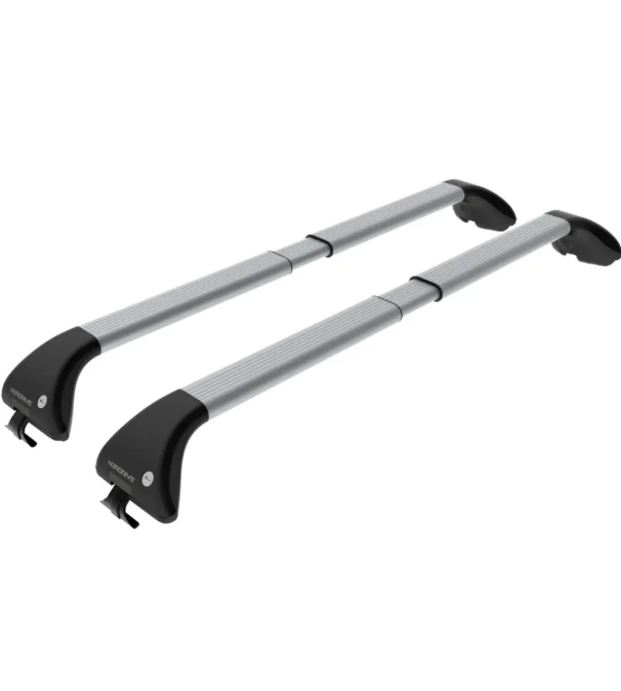 Barre portatutto per auto kit completo nordrive - 411 - snap alu l nk411sal