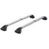 Barre portatutto per auto kit completo nordrive - 417 - snap alu s  nk417sas