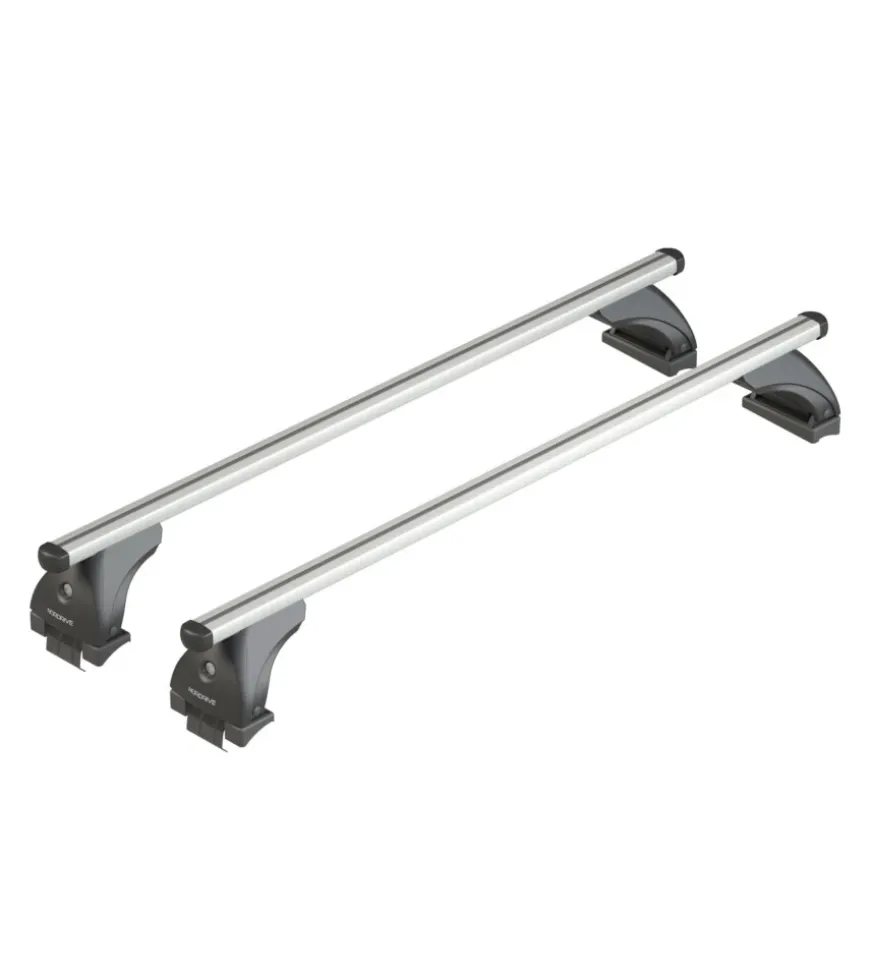 Barre portatutto per auto kit completo nordrive - 058 - helio s nk058ehs