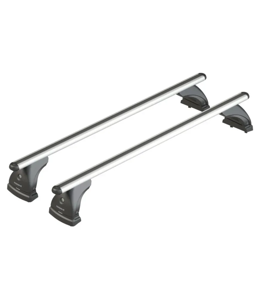 Barre portatutto per auto kit completo nordrive - 108 - alumia m nk108eam