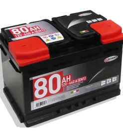 Batteria auto 80ah 12v640a polo positivo destro cassetta l3