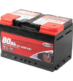 Batteria auto 80ah 12v640a polo positivo destro cassetta l3
