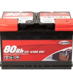 Batteria auto 80ah 12v640a polo positivo destro cassetta l3