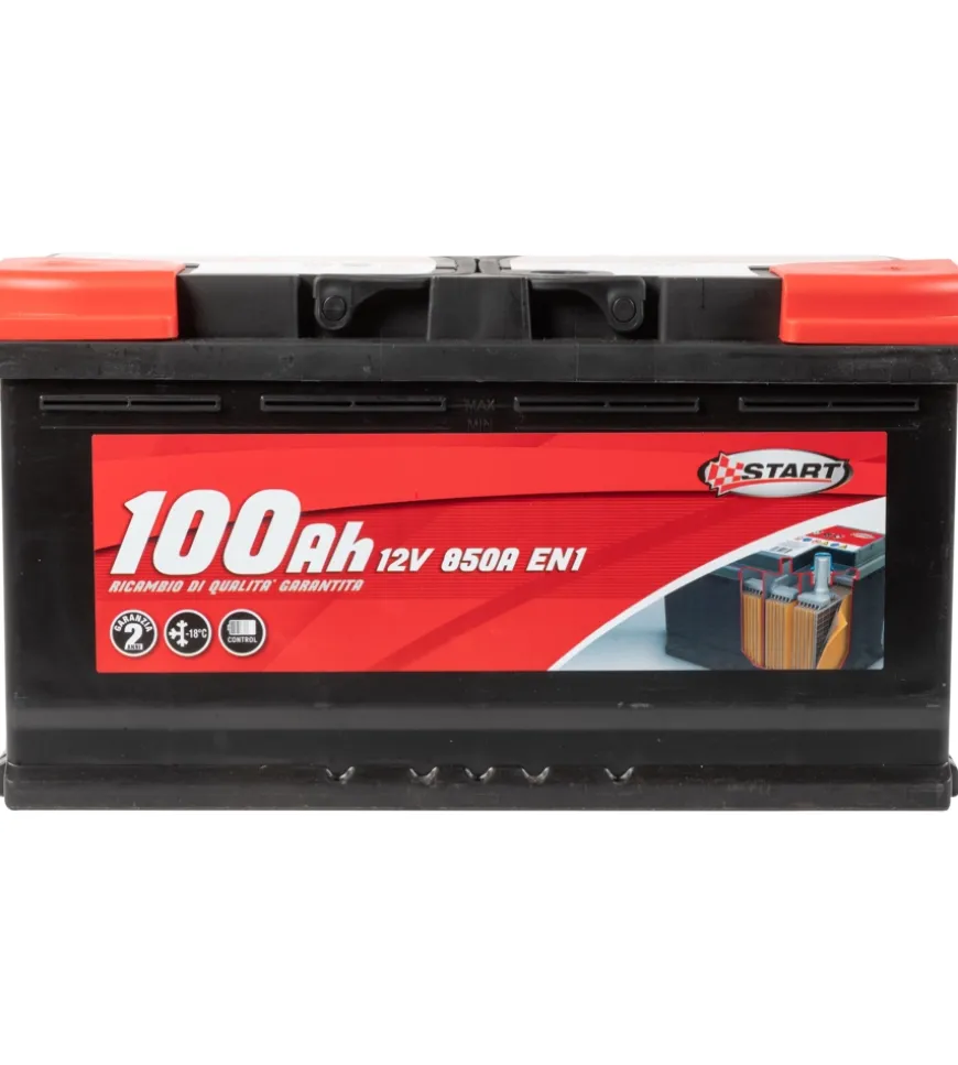 Batteria auto 100ah 12v 850a polo positivo destro cassetta l5