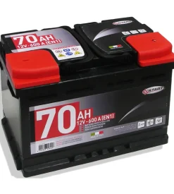 Batteria auto 70ah 12v 600a polo positivo destro cassetta l3b