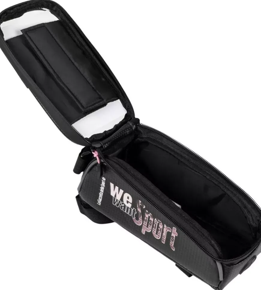 Borsa per bicicletta gazzetta dello sport "sprinter" idrorepellente, 10x10x20 cm