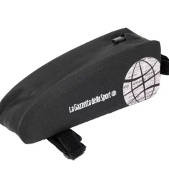 Borsa per bicicletta gazzetta dello sport "volata" idrorepellente, 7x9x21 cm