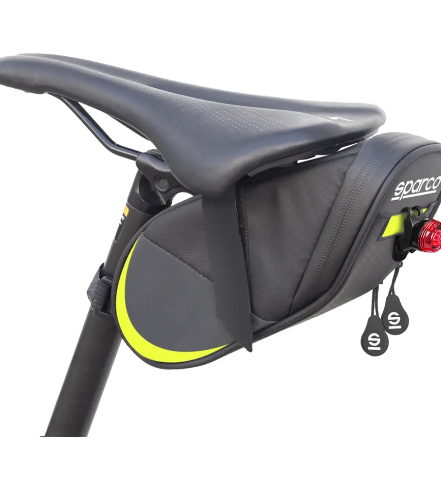 Borsa per bicicletta impermeabile sparco, 24x8,5x10 cm