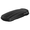 Box tetto per auto 430 litri in abs nero goffrato - n60016
