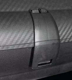 Box tetto per auto 320 litri lampa in polipropilene nero - 60132