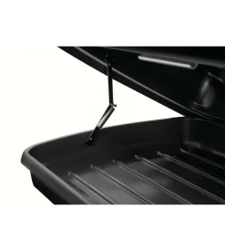 Box tetto per auto nordrive 333 litri in abs nero goffrato - n60033