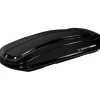 Box tetto per auto nordrive 430 litri in abs con doppia apertura nero lucido - n60015