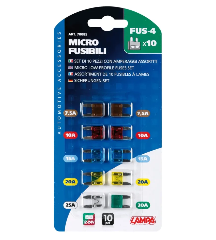 Cartellina minifusibili 10 pezzi 70085