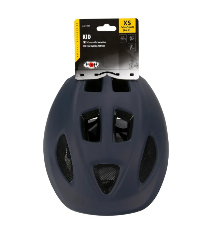 Casco bici per bambini lampa "kid" colori assortiti tg xs - 94064