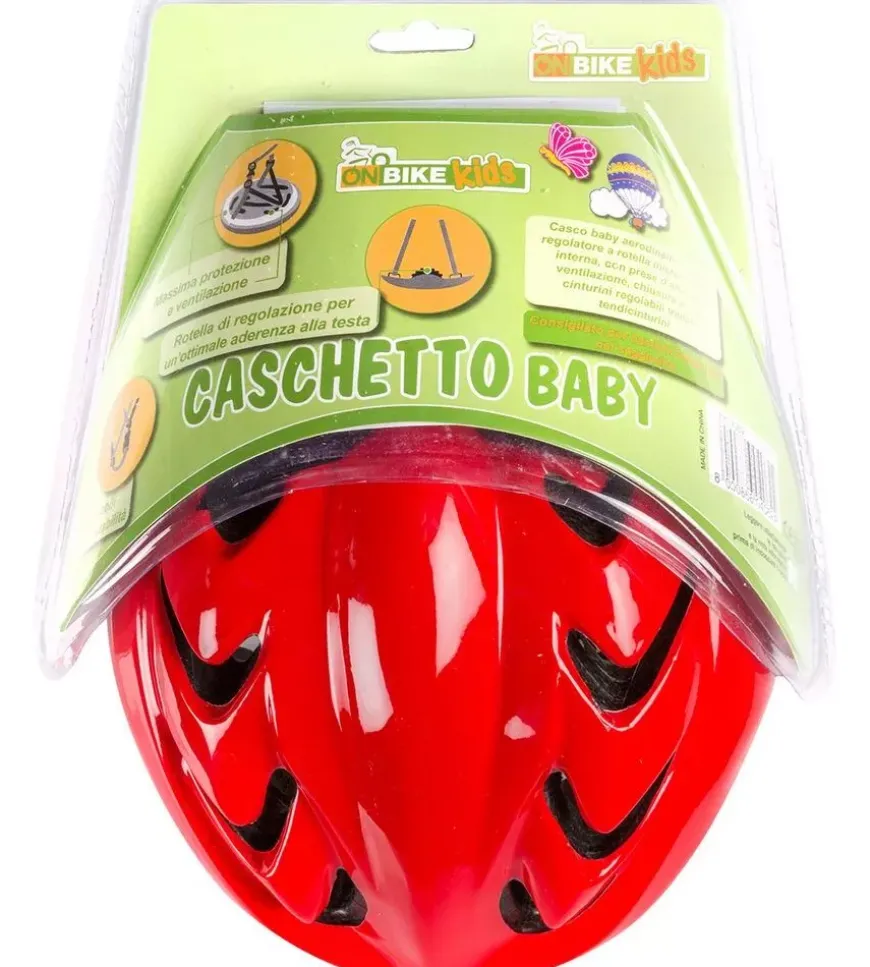 Casco bici per bambini one bike kids "baby" regolabile, tg xs