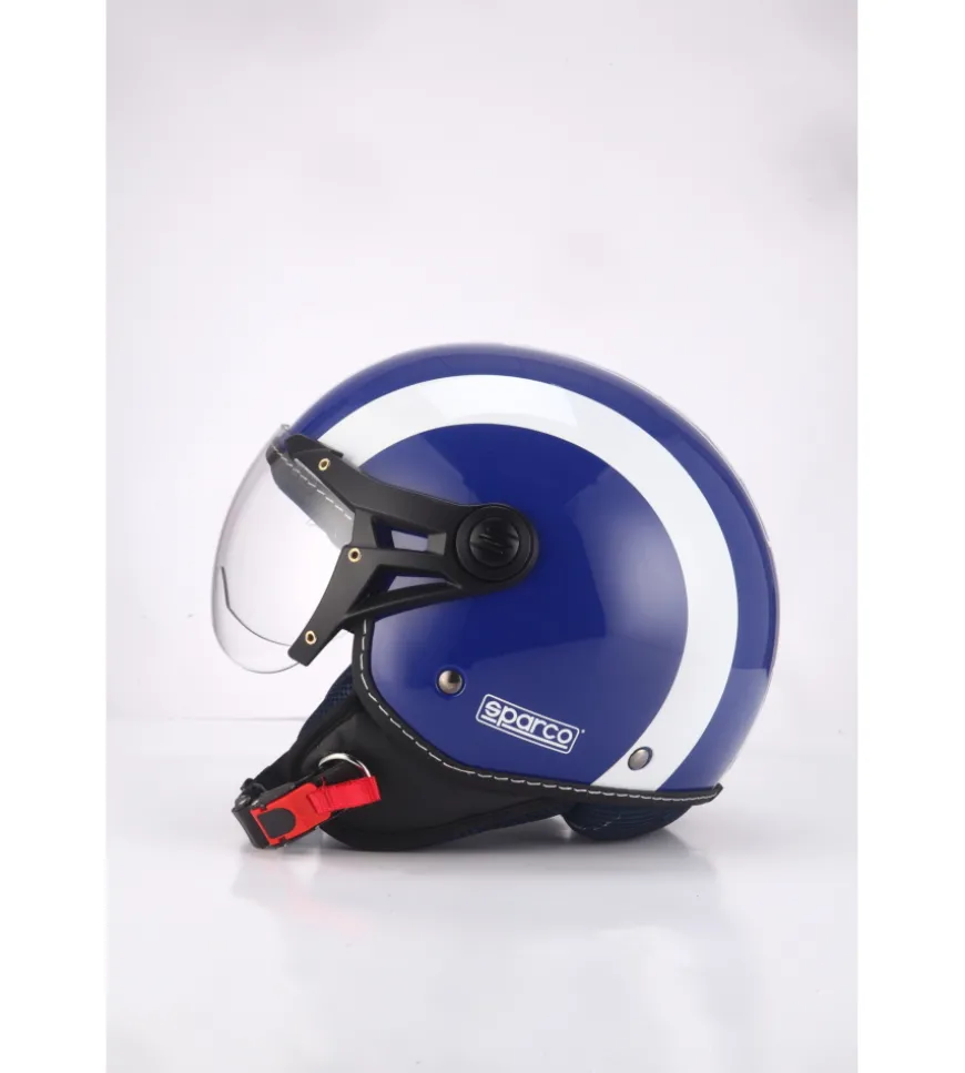 Casco moto sparco "sp501" blu, tg xl