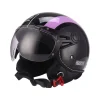 Casco moto sparco "sp501" nero/viola, tg m
