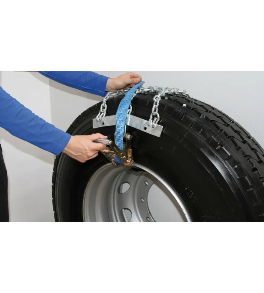 Catene a settori-cingoli per camion snowdrive "serie europa-pro - 3e" 3 pezzi - 16216
