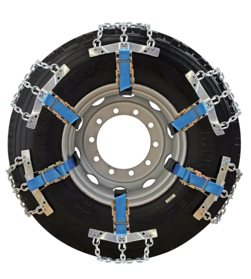 Catene a settori-cingoli per camion snowdrive "serie europa-pro - 3e" 3 pezzi - 16216