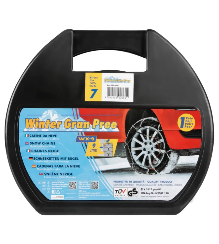 Catene da neve autovetture wx-9 - winter gran pree 7 winter gran pree gp02060