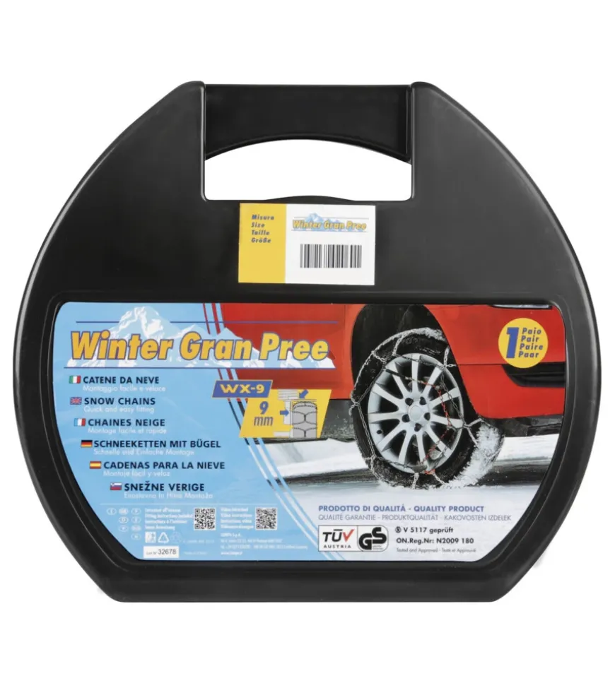 Catene da neve autovetture wx-9 - winter gran pree 1 winter gran pree gp02050