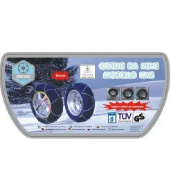 Catene da neve da 9 mm per auto - codice kns80.