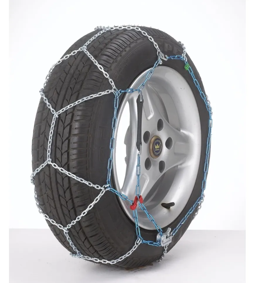Catene da neve made in italy per auto "zip 9" codice misura 080 - konig.