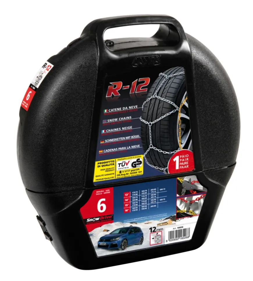 Catene da neve per auto snowdrive "gr 4" 9 mm - 16065