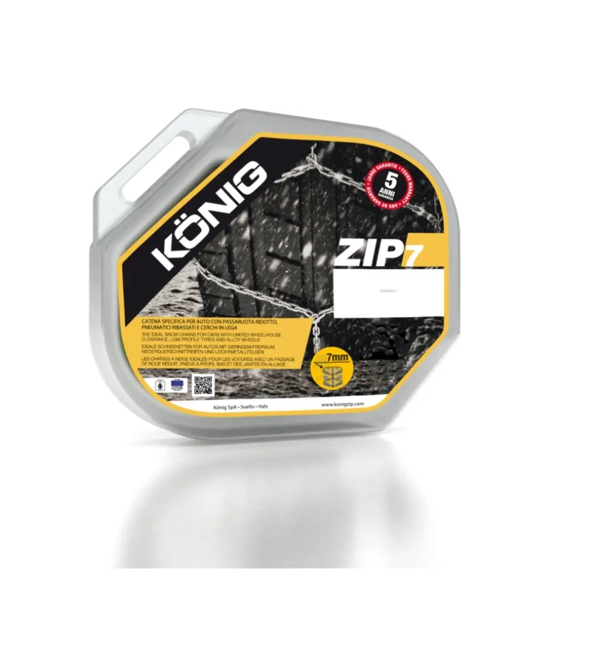 Catene zip 7, gr 090 - konig