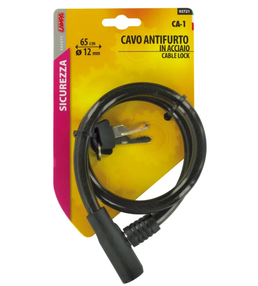 Cavo antifurto ca1 cm65 mm12 93721