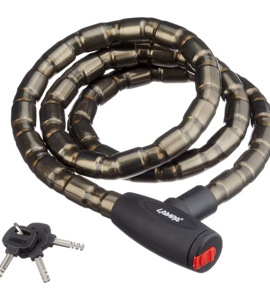Cavo antifurto ø 24 mm in acciaio plastificato - 160 cm 65383