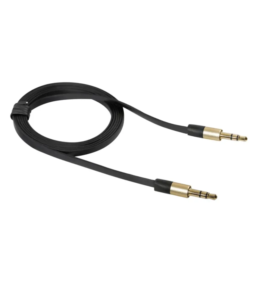 Cavo autoradio 120cm aux aux - nero 38900